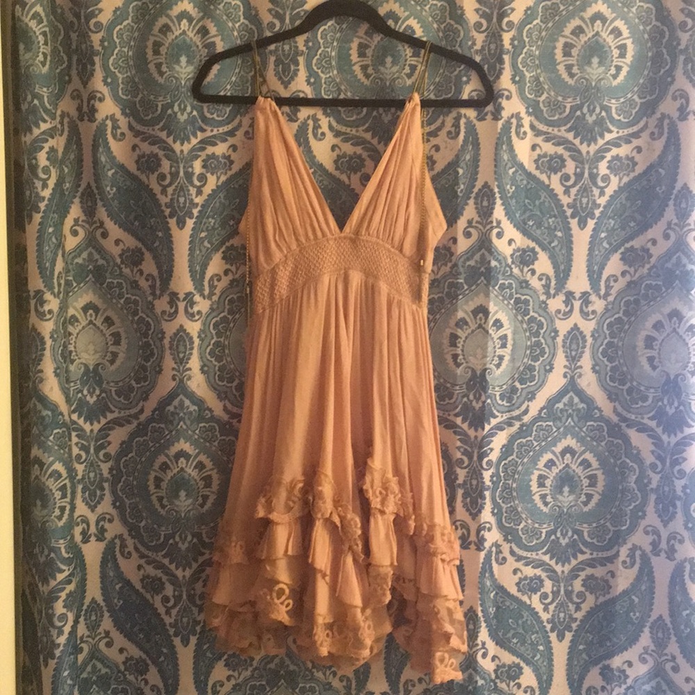 Gently used blush pink Aline dress.